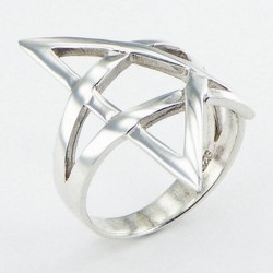 Bague 925 Étoile David
